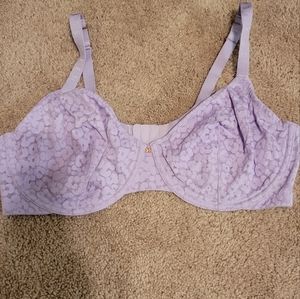 New 42DDD X Frenty Lavendar Leopard Bra